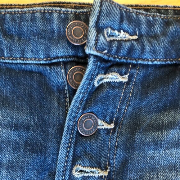 Brand New Women's Lucky Brand The Cuff Off Denim Button-fly Jean Shorts - Picture 6 of 13